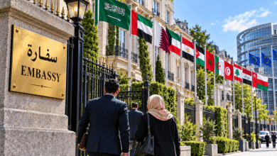 السفارات العربية في بلجيكا ومقار البعثات الدبلوماسية في بروكسل
