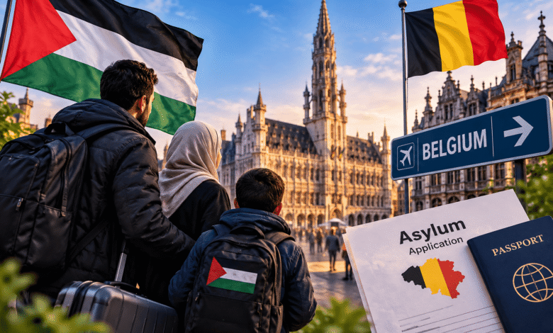 اللجوء في بلجيكا للفلسطينيين وإجراءات طلب الحماية الدولية