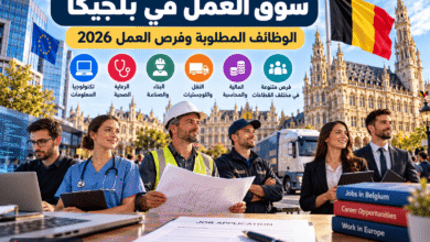 سوق العمل في بلجيكا 2026 والوظائف المطلوبة وفرص العمل