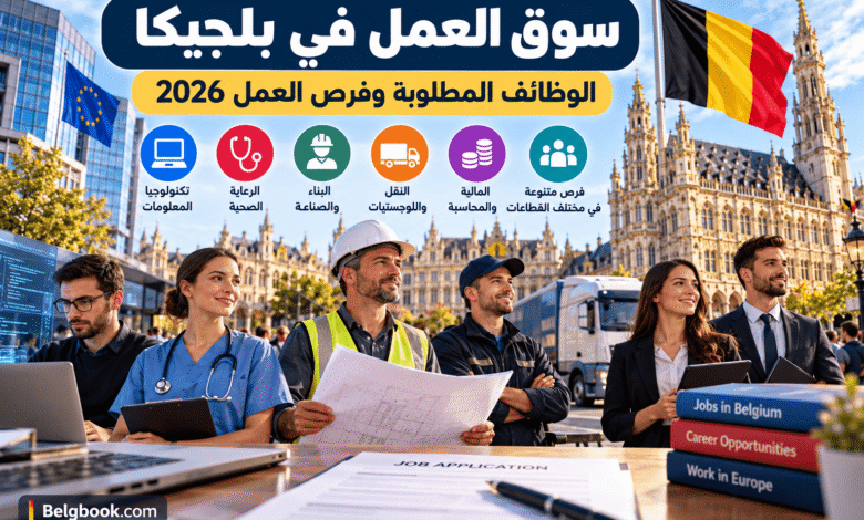 سوق العمل في بلجيكا 2026 والوظائف المطلوبة وفرص العمل