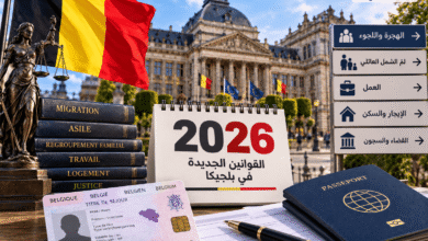 القانون الجديد في بلجيكا 2026 وقوانين الهجرة واللجوء ولم الشمل