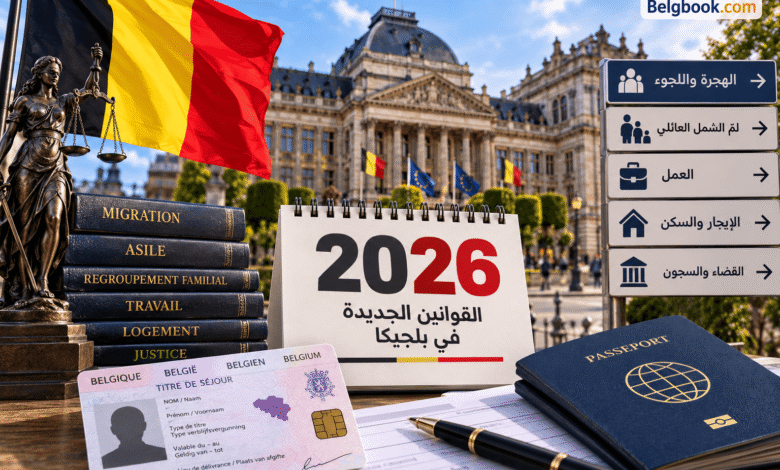 القانون الجديد في بلجيكا 2026 وقوانين الهجرة واللجوء ولم الشمل