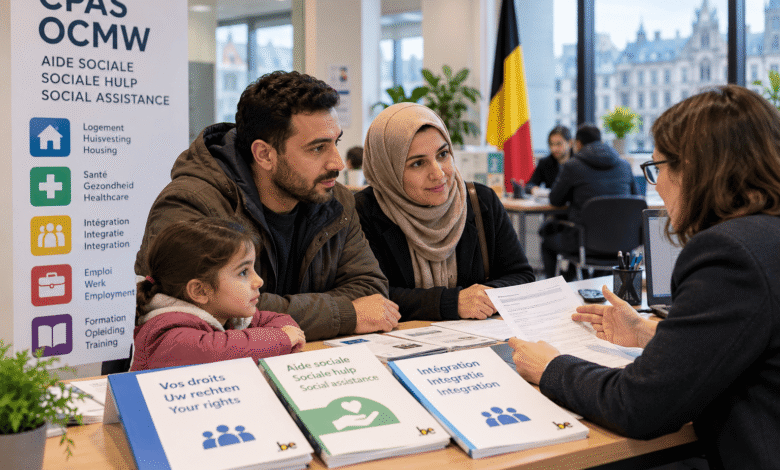 المساعدات الاجتماعية للمهاجرين في بلجيكا وخدمات CPAS وOCMW