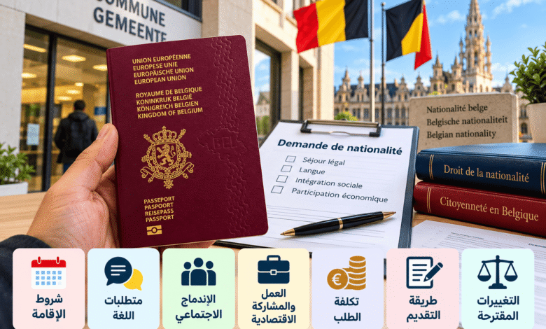 الجنسية البلجيكية وجواز السفر البلجيكي وشروط الحصول على الجنسية