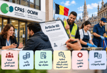 عقد Article 60 في بلجيكا والعمل عبر CPAS وOCMW