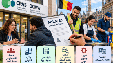 عقد Article 60 في بلجيكا والعمل عبر CPAS وOCMW