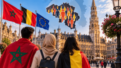 أكبر جالية في بلجيكا والجالية المغربية والمجتمعات ذات الأصول الأجنبية