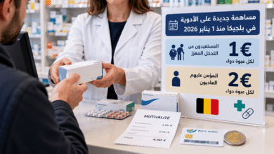 مساهمة الأدوية في بلجيكا بقيمة 1 أو 2 يورو لكل عبوة