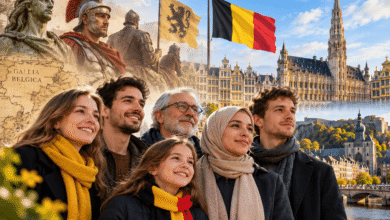 أصل البلجيكيين وتاريخ الشعب البلجيكي من العصور القديمة إلى بلجيكا الحديثة