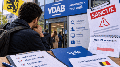 عقوبات العاطلين عن العمل في فلاندرن وقواعد VDAB وإعانة البطالة