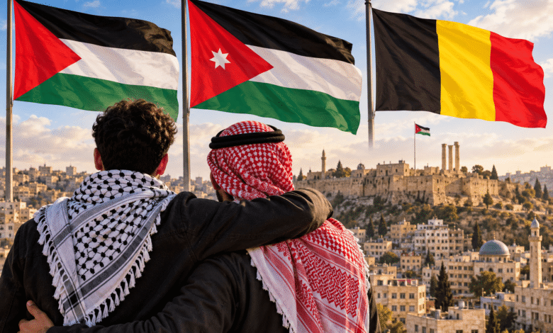 لماذا يسمى الفلسطيني بلجيكي في الأردن وأصل لقب بلجيكي للفلسطينيين