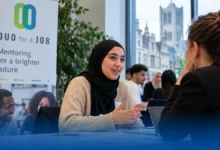 جلسة إرشاد مهني للشباب من أصول مهاجرة ضمن برنامج DUO for a JOB في بلجيكا